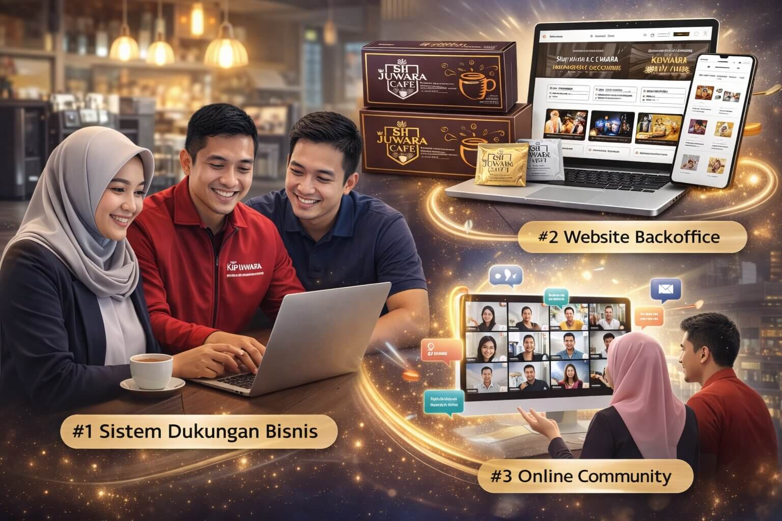 Keuntungan bergabung Kopi Juwara Papua Kopi SH Juwara Cafe