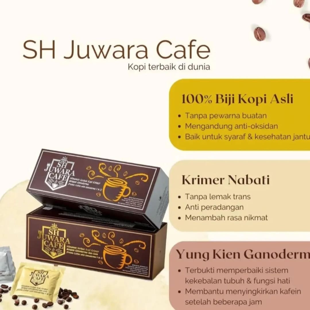 komposisi SH Juwara Cafe Kopi Juwara Papua
