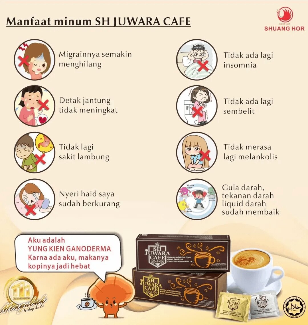 manfaat kopi juwara sh juwara cafe Papua