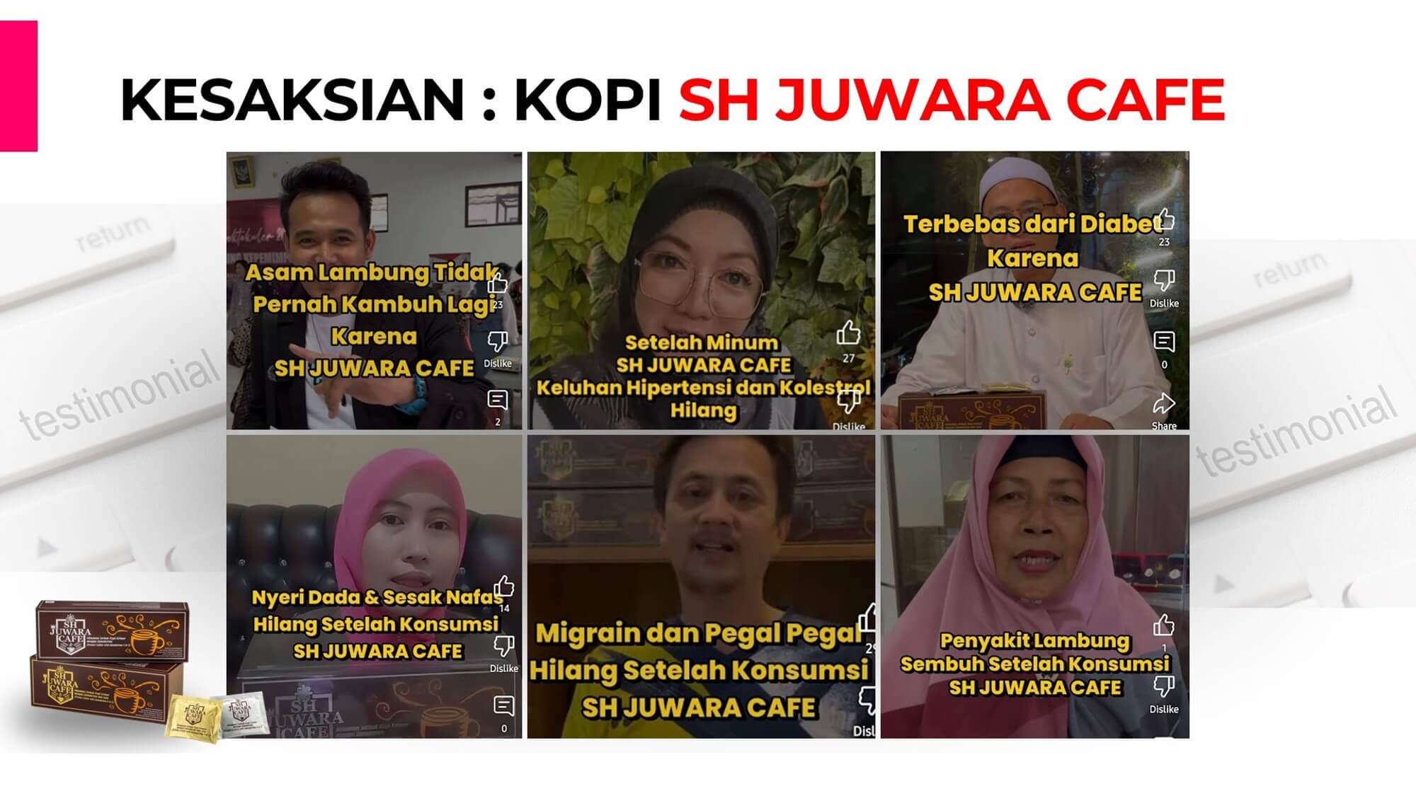 Testimoni pelanggan Kopi Juwara Papua